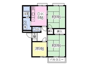 シルクタウンCの物件間取画像